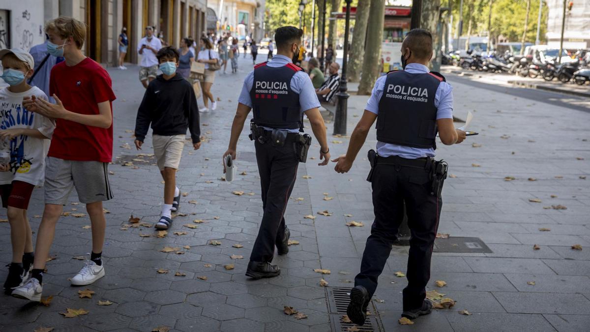 La delincuencia se ha incrementado en Barcelona en lo que va del 2023